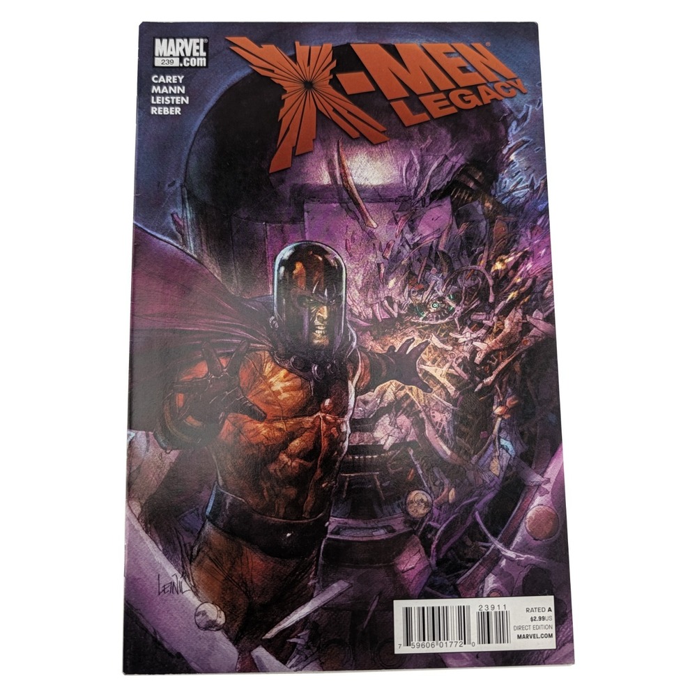X Men Legacy 239 2010 Marvel Magneto Leinil Francis Yu Cover Comic